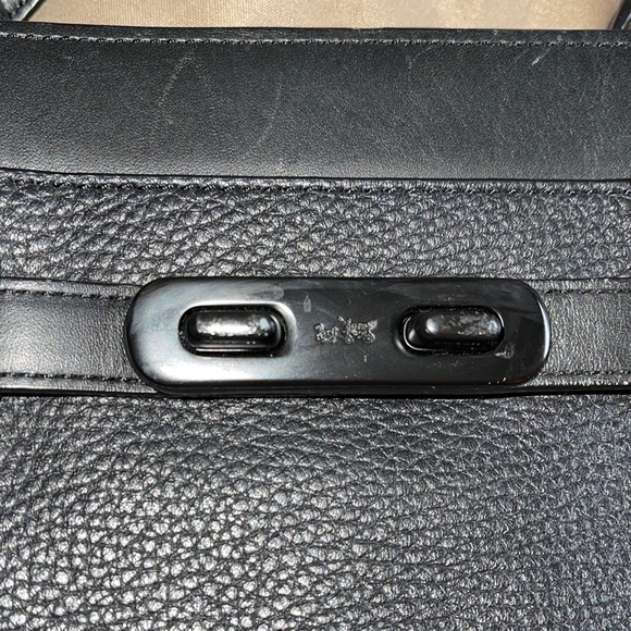 Coach Swagger Crossbody Black Leather Crossbody or Shoulder Bag A1532-53032 - Picture 8 of 9